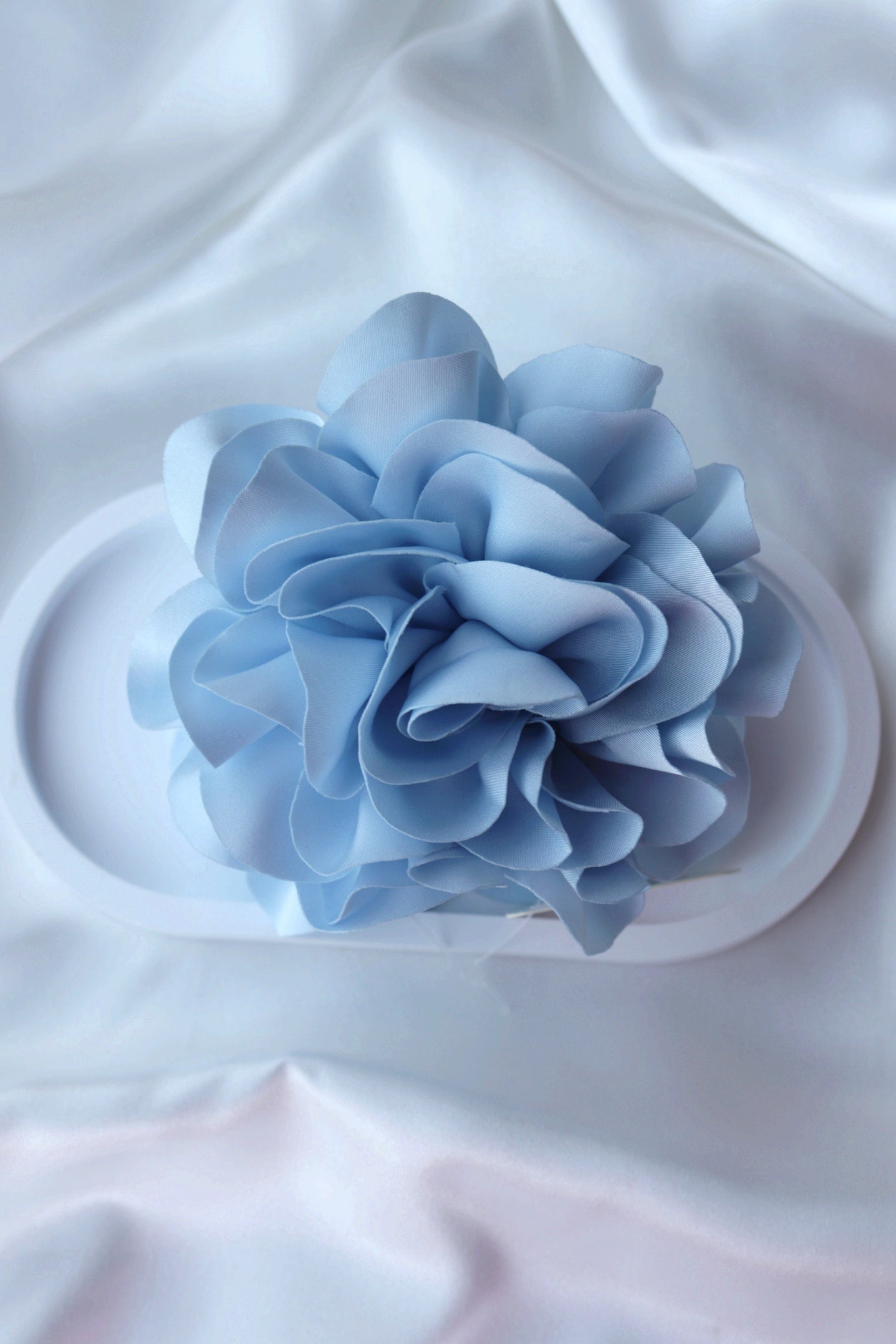 Mola Azul de Flor Pormenorizada