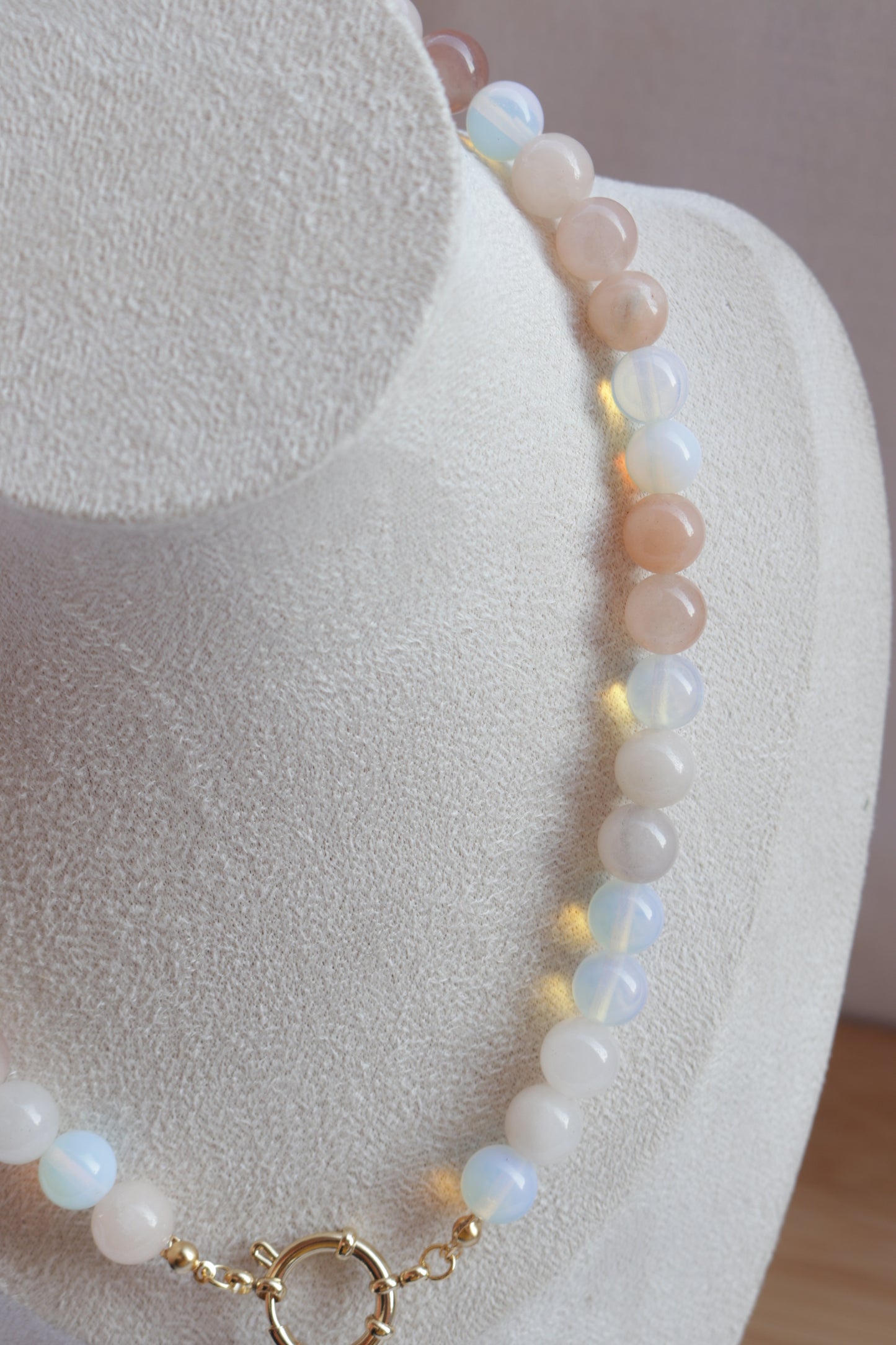 Colar Bubble Peach Glow