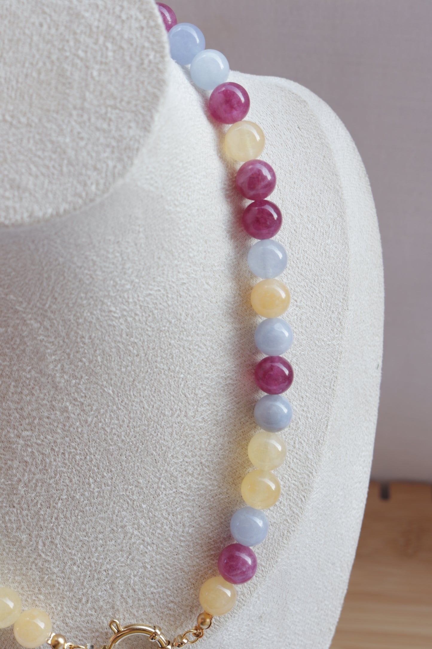 Colar Bubble Sunset Coral