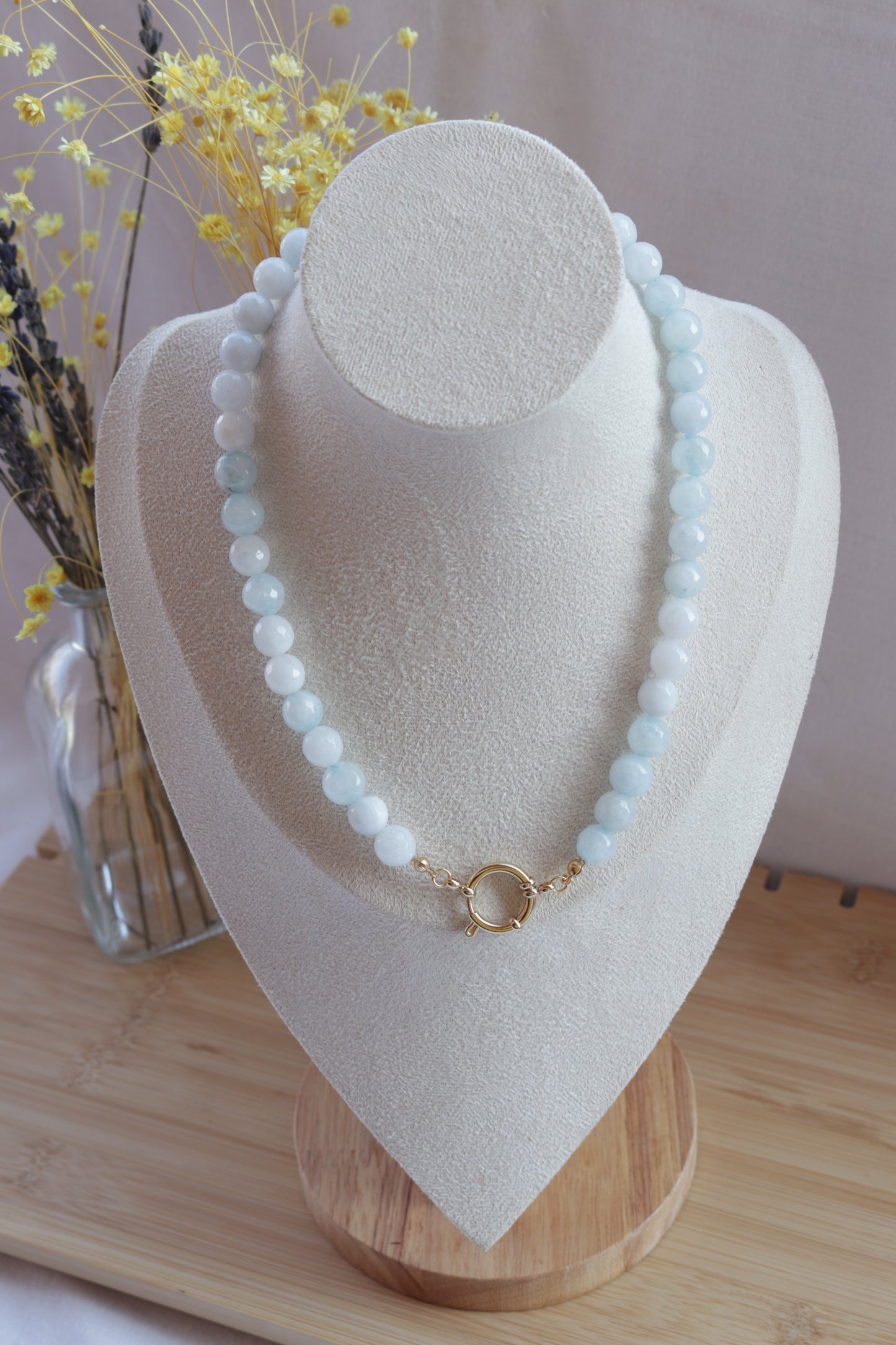 Colar Bubble Moonstone Glow