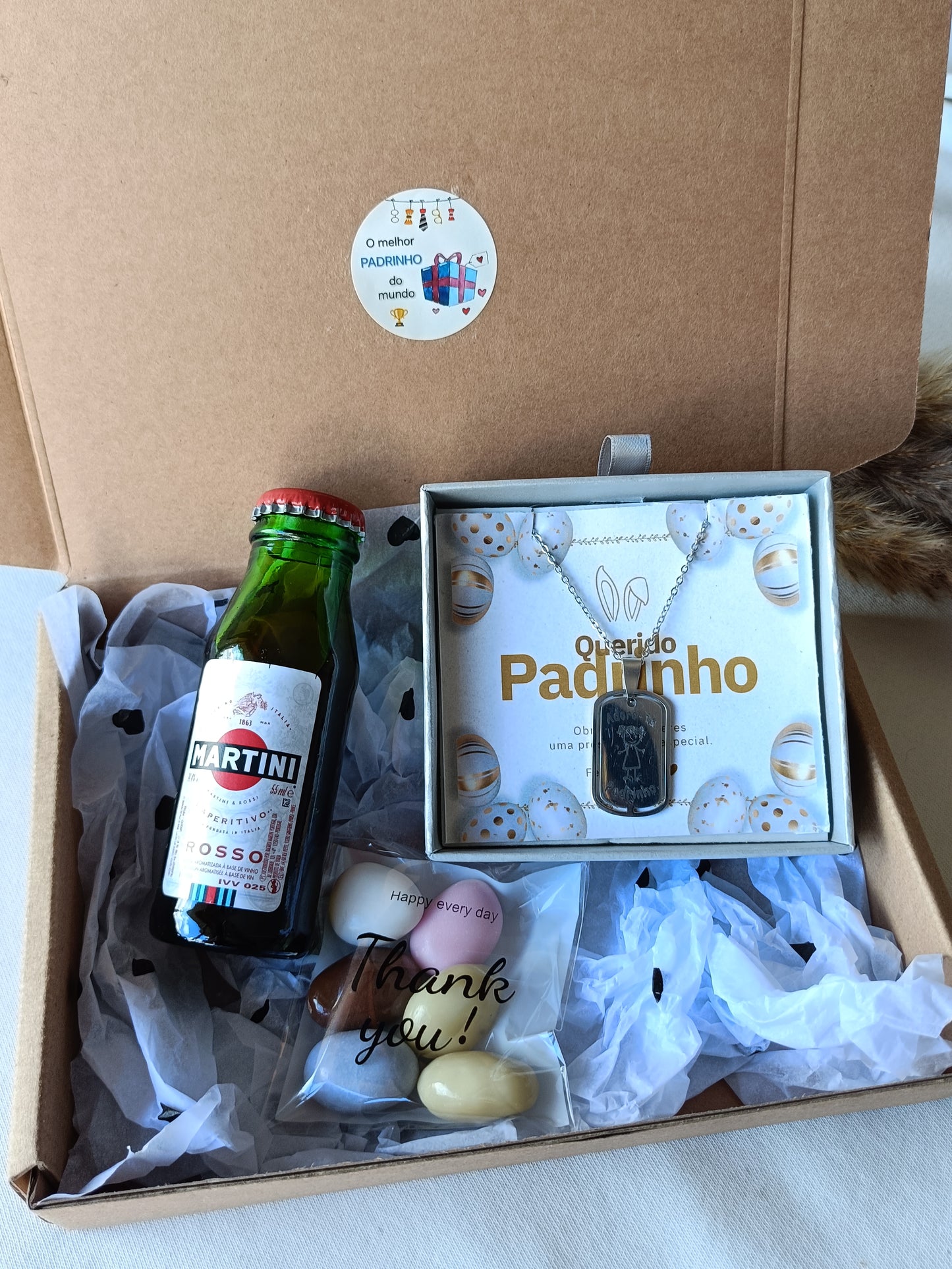 🎁 Box Presente Padrinho – Edição Páscoa