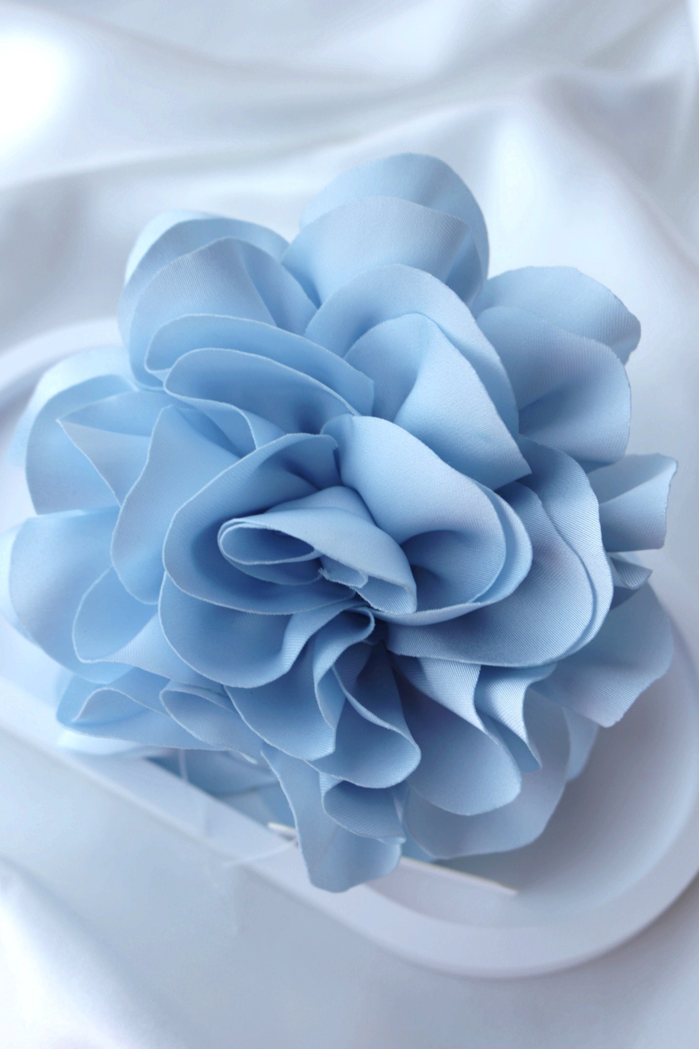 Mola Azul de Flor Pormenorizada