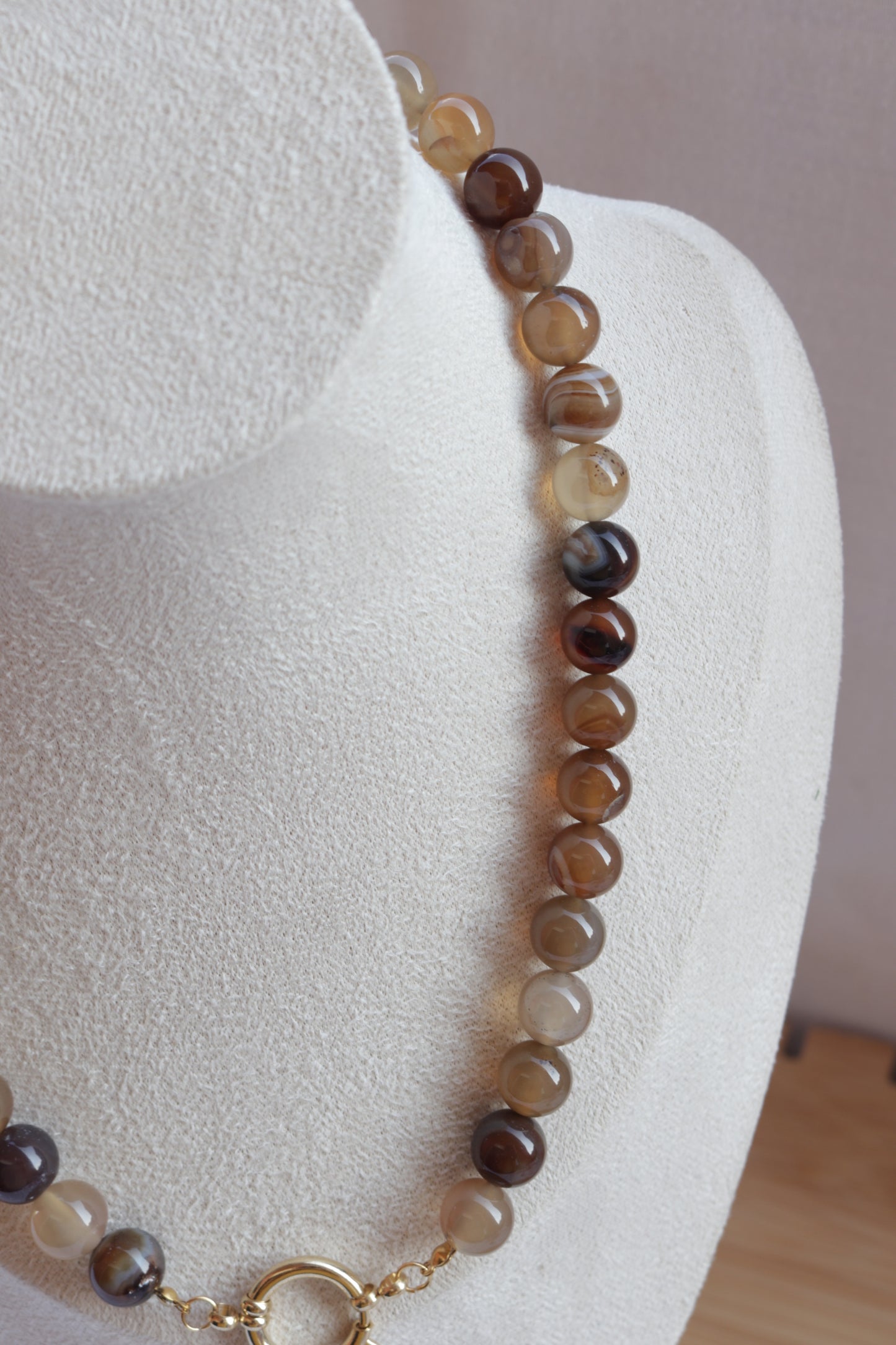 Colar Bubble Tiger's Eye