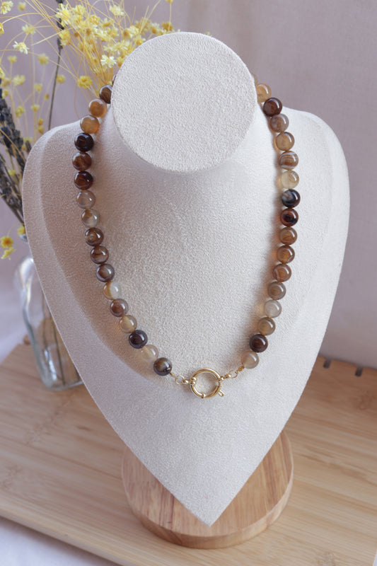Colar Bubble Tiger's Eye