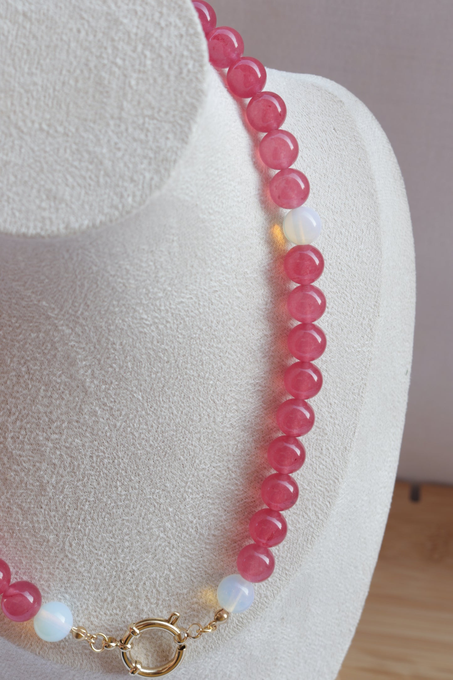 Colar Bubble Ruby Flame